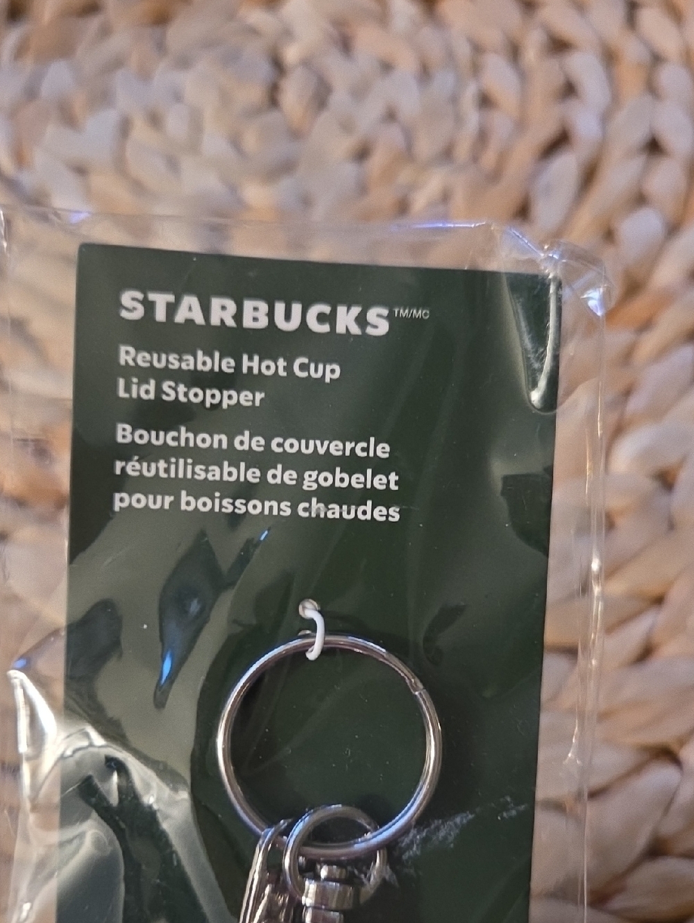 NWT Starbucks Reusable Hot Cup Lid Stopper - Picture 2 of 2